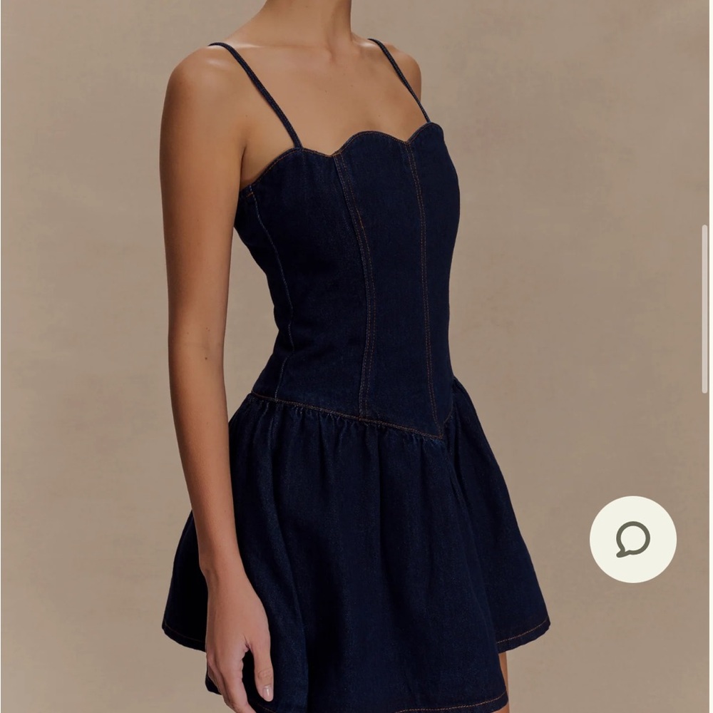 Meshki Cheyenne scallop mini dress - Picture 6 of 8
